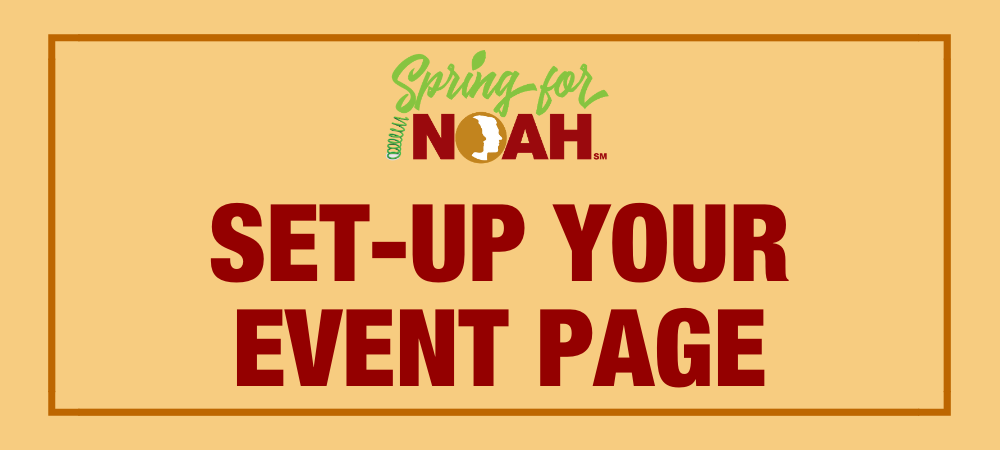 Set-Up Your Event Page